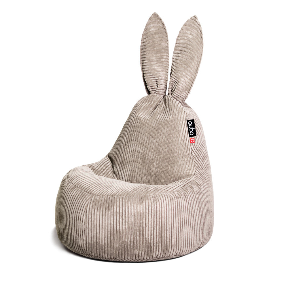 Qubo™ Baby Rabbit Wood FEEL FIT sėdmaišis