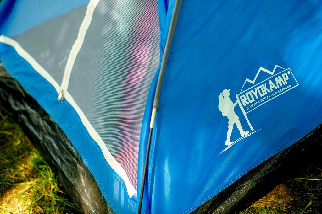 Dvivietė palapinė Royokamp Weekend 120x200x100cm mėlyna