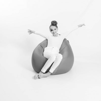 Qubo™ Comfort 80 Silver POP FIT sėdmaišis
