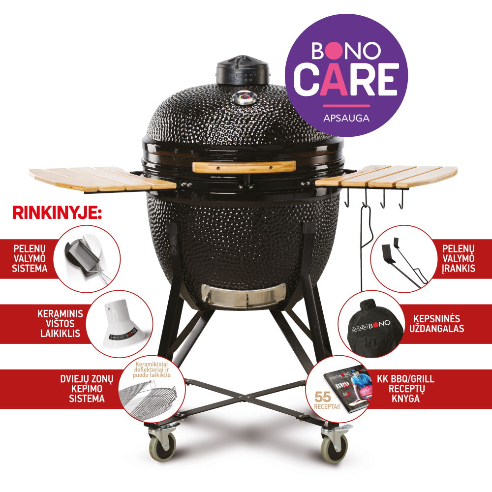 Kepsninė Kamado Bono Limited juoda