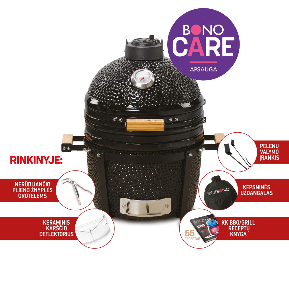 Kamado Bono kepsninė Minimo juoda
