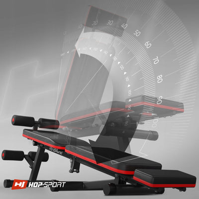 Reguliuojamas treniruočių suoliukas iki 150kg