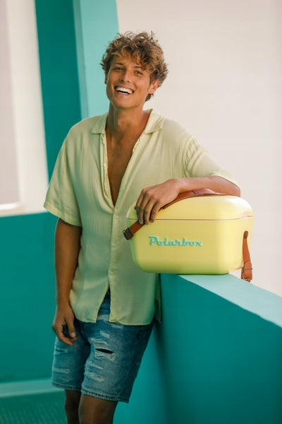 POLARBOX vintage šaltkrepšis šaldytuvas 20L