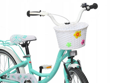 Vaikiškas dviratis Artpol 20 Flowers 11 colių rėmas 20 colių ratai