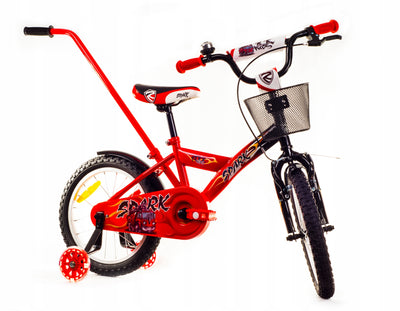 Vaikiškas dviratis Rock Kids Bike SPARK 16 colių ratai