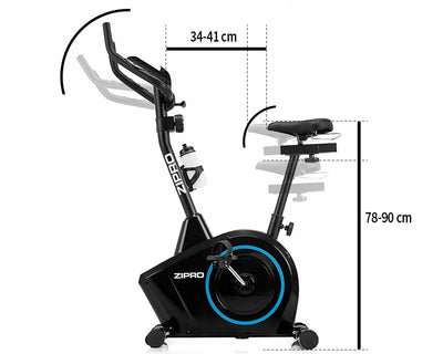 Vertikalus magnetinis dviratis treniruoklis Zipro Boost