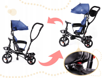 Triratis dviratis, vežimėlis Trike fix Lite