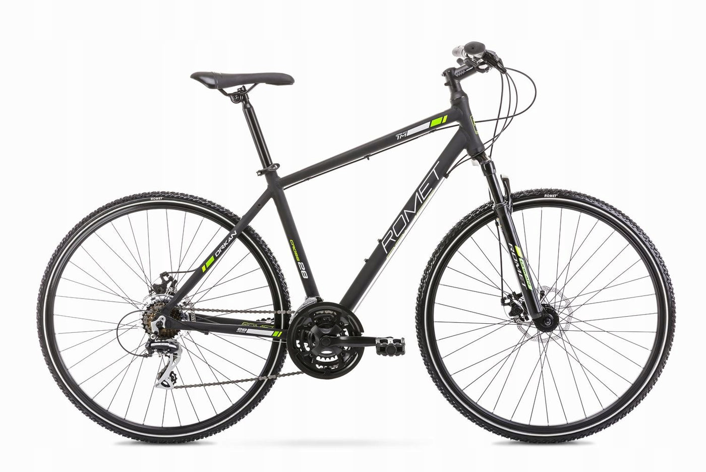 Dviratis Romet Orkan 1 M 28" 2022 black-green