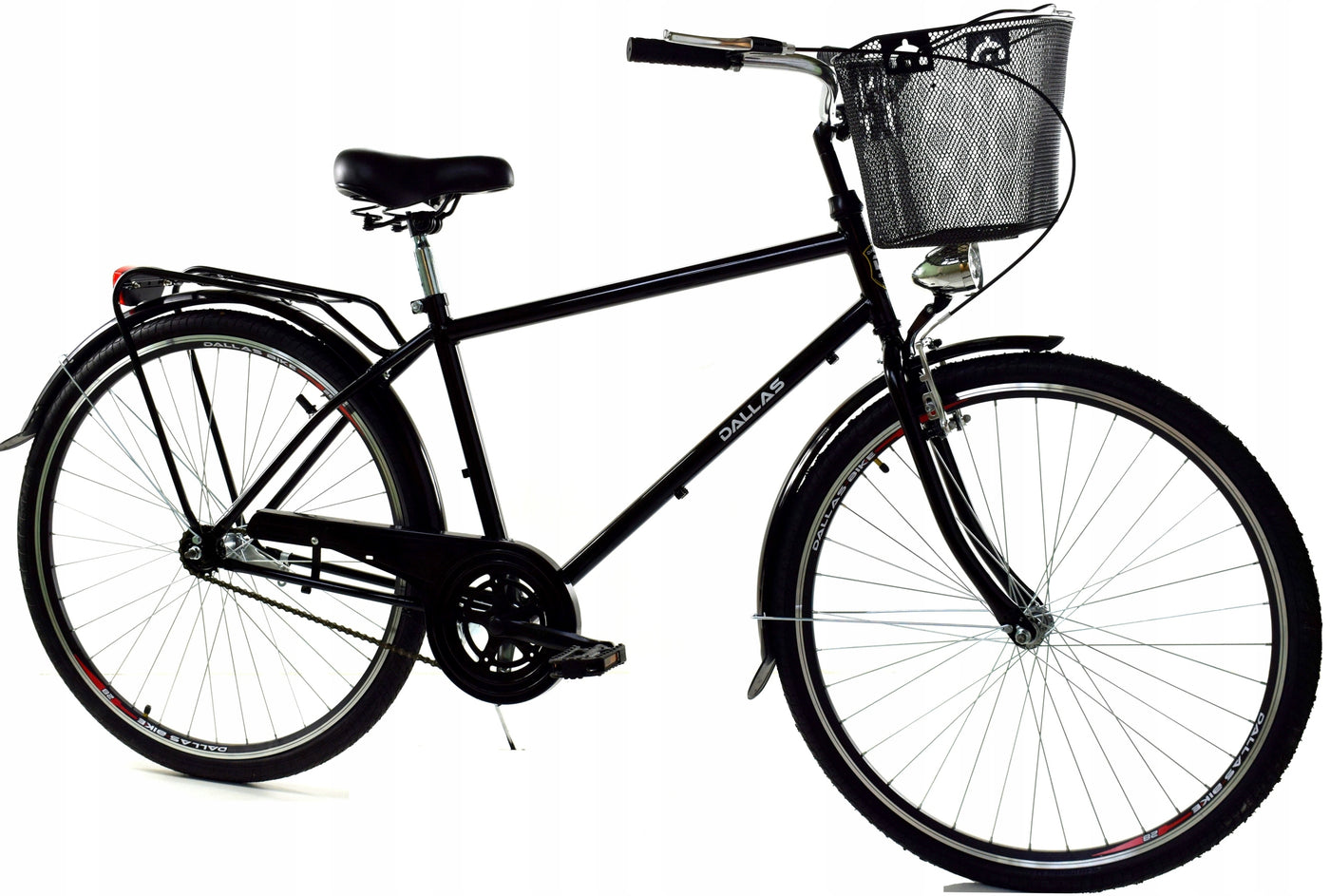 Miesto dviratis Dallas Bike juodas
