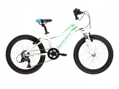 Vaikiškas dviratis nuo 5 metų Kross Lea mini 2.0 baltas