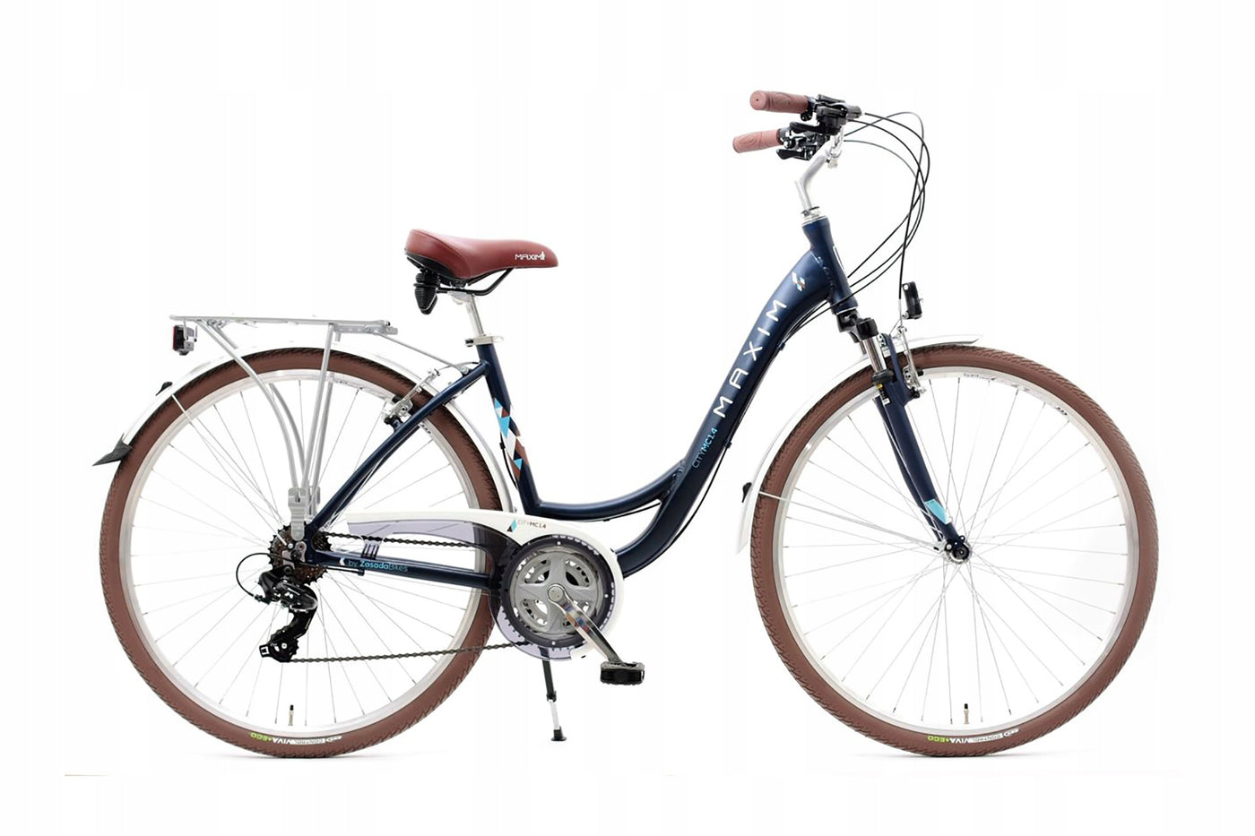Miesto dviratis MAXIM MC 1.4.21 mėlynas