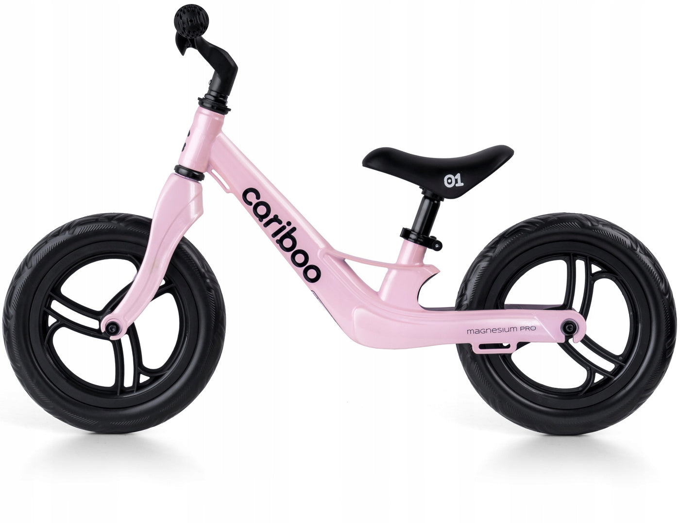 Balansinis dviratis CARIBOO Magnesium Pro rožinis