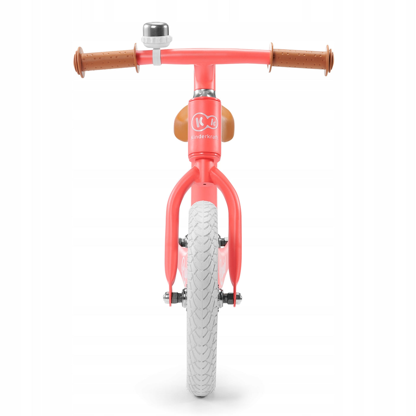 Vaikiškas balansinis dviratis Kinderkraft rapid 12 rožinės spalvos