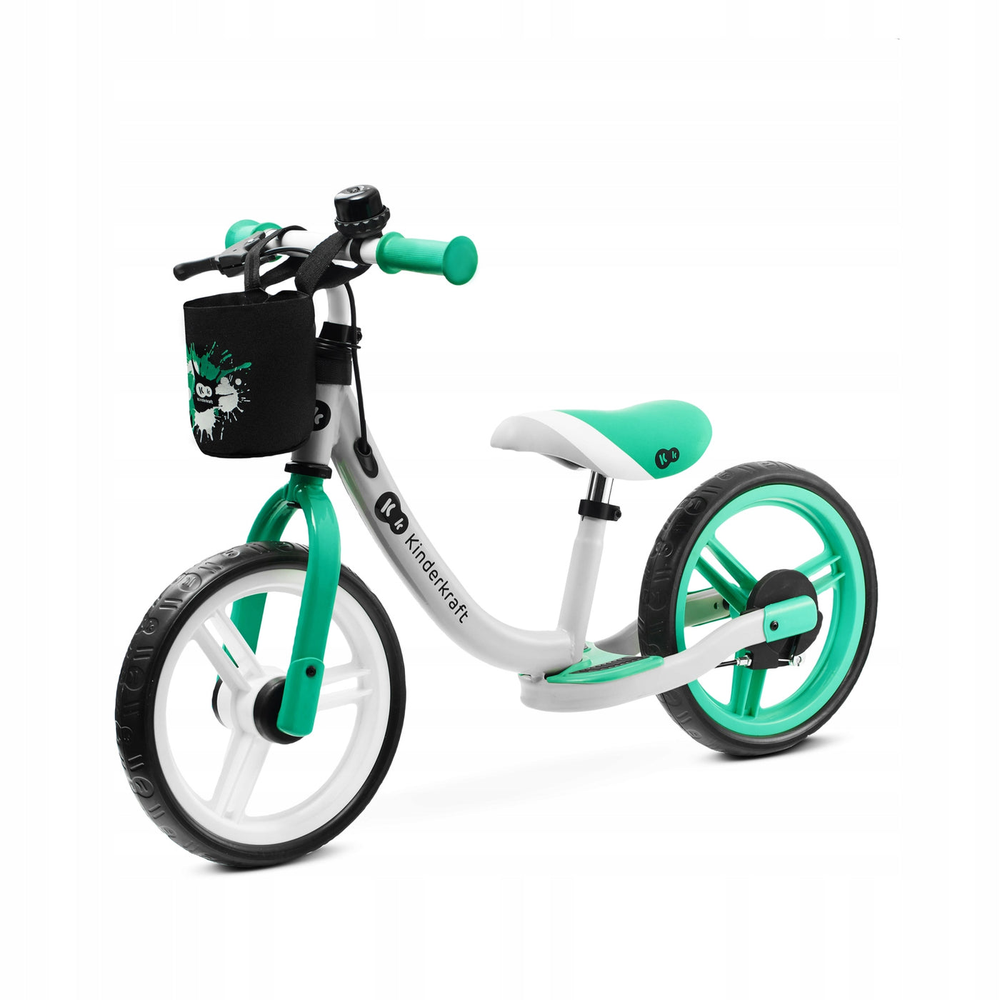 Žalias balansinis dviratis Kinderkraft Space