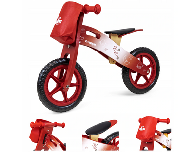 Balansinis dviratis vaikams  raudonas