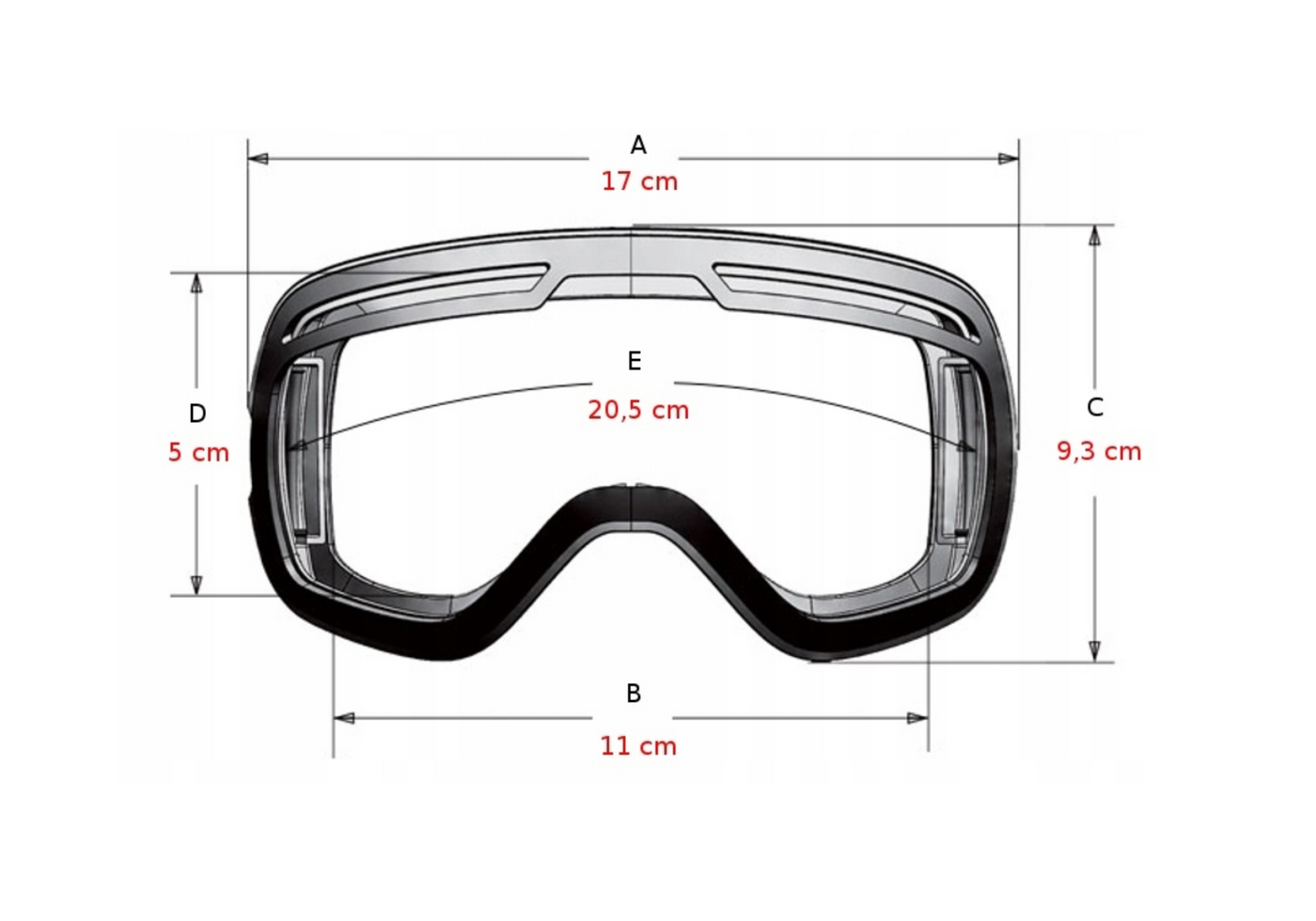 Slidinėjimo akiniai Arctica G-100C UV-400 + Dovana
