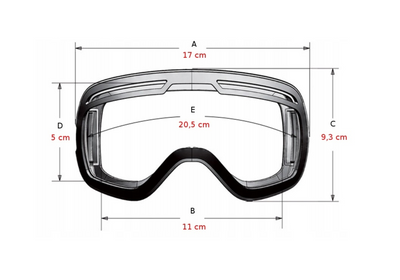 Slidinėjimo akiniai Arctica G-100C UV-400 + Dovana