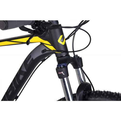 Dviratis UNIBIKE Shadow 29 2022 black-yellow