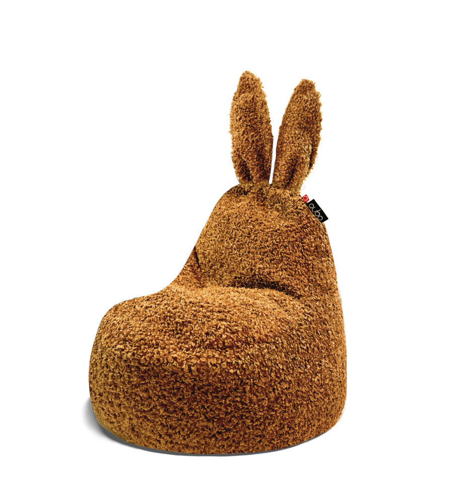 Qubo™ Baby Rabbit Sunflower FLUFFY FIT sėdmaišis