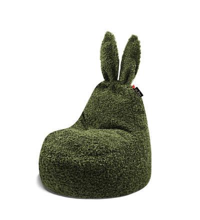 Qubo™ Baby Rabbit Bush FLUFFY FIT sėdmaišis