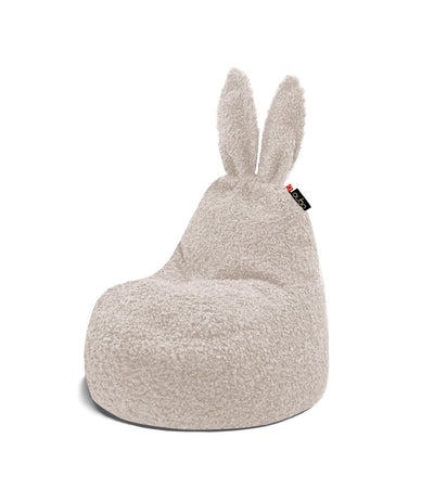 Qubo™ Baby Rabbit Powder FLUFFY FIT sėdmaišis