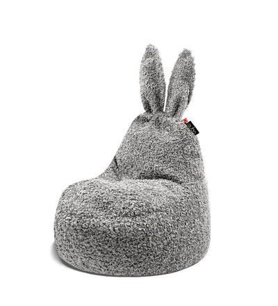 Qubo™ Baby Rabbit Linden FLUFFY FIT sėdmaišis