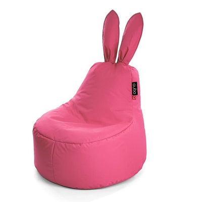 Qubo™ Baby Rabbit Raspberry POP FIT sėdmaišis