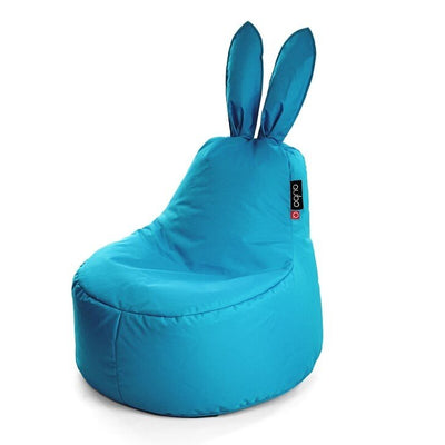 Qubo™ Baby Rabbit Wave Blue POP FIT sėdmaišis