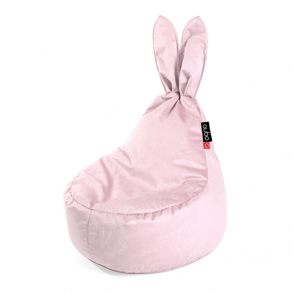 Qubo™ Baby Rabbit Petale VELVET FIT sėdmaišis
