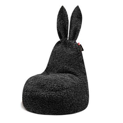 Qubo™ Daddy Rabbit Currant FLUFFY FIT sėdmaišis