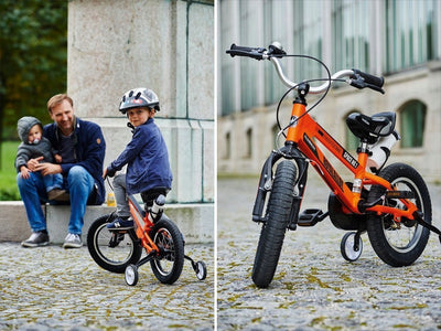 Vaikiškas dviratis nuo 4 metų RoyalBaby 16 colių ratai