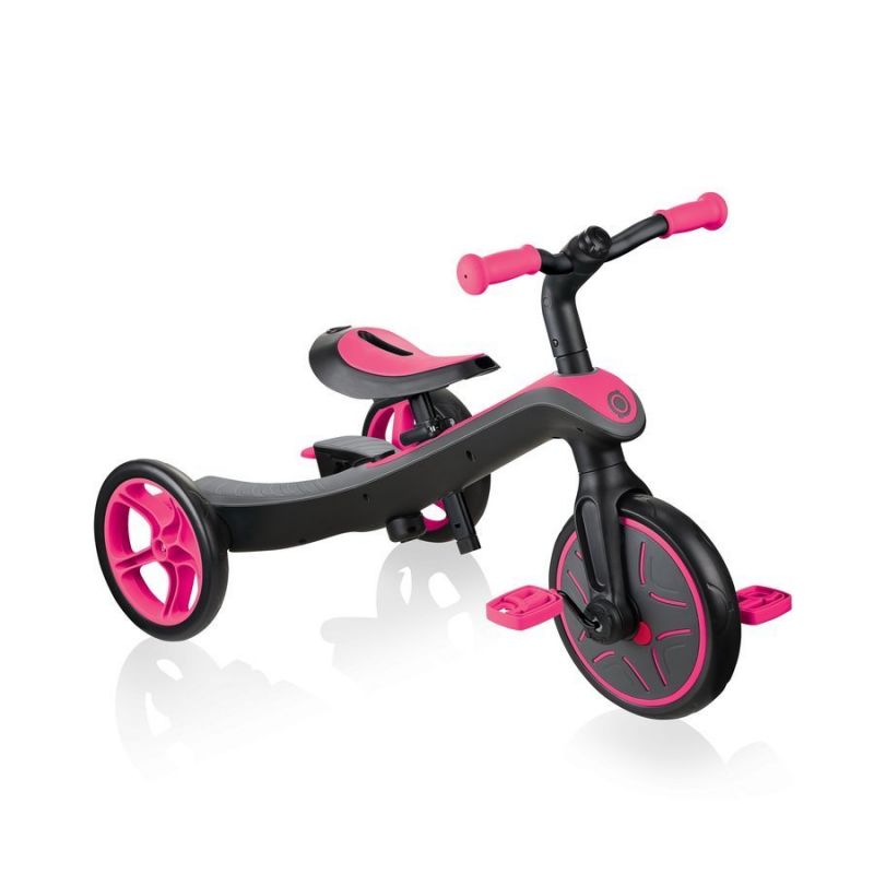 Globber triratukas Explorer Trike 4in1 rožinis