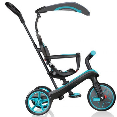 Globber triratukas Explorer Trike 4in1 mėlynas