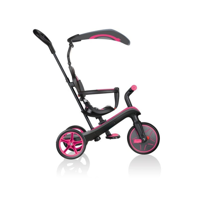 Globber triratukas Explorer Trike 4in1 rožinis