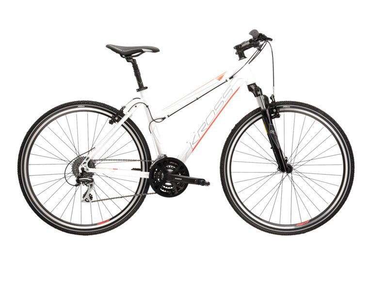 Dviratis KROSS Evado 3.0 baltas 2022m