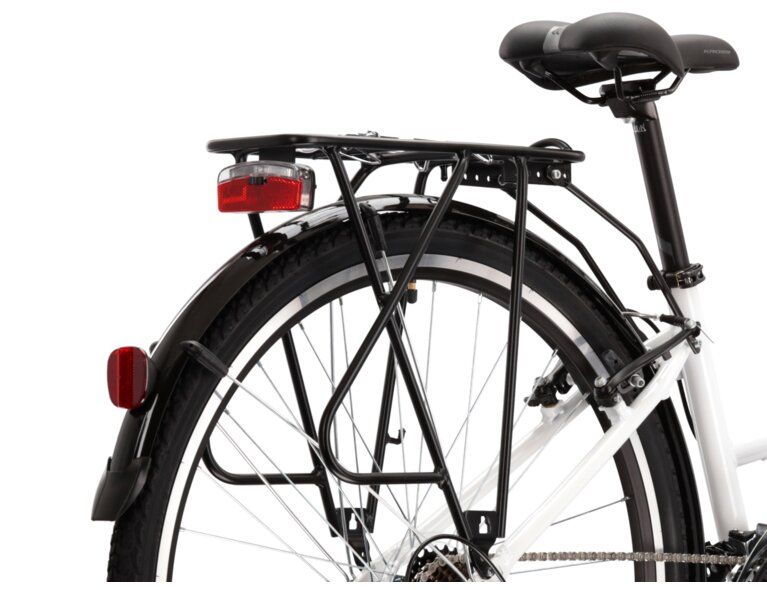 Dviratis Kross Trans 1.0 baltas
