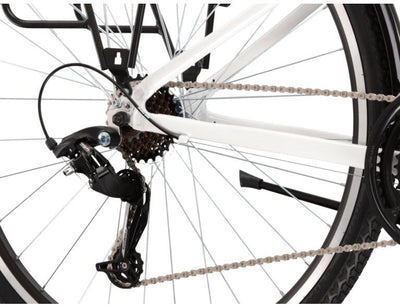 Dviratis Kross Trans 1.0 baltas