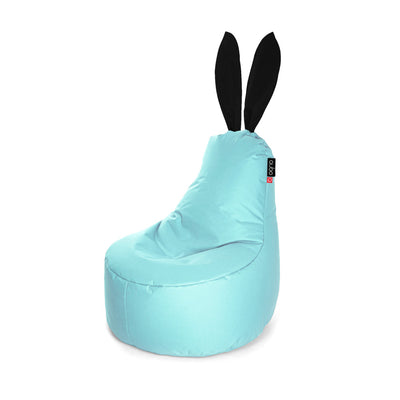 Qubo™ Mommy Rabbit Black Ears Cloud POP FIT sėdmaišis
