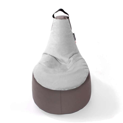 Qubo™ Fusion Lune VELVET FIT sėdmaišis