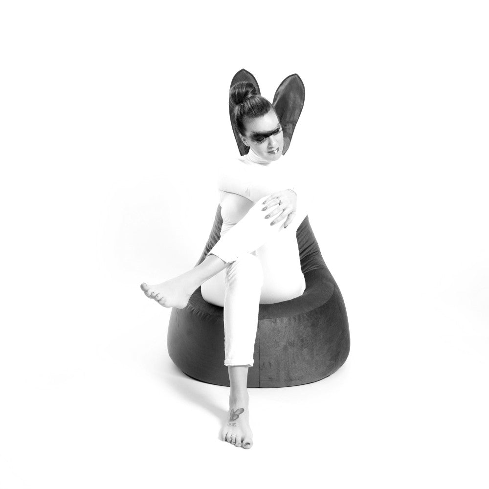 Qubo™ Mommy Rabbit Country FEEL FIT sėdmaišis