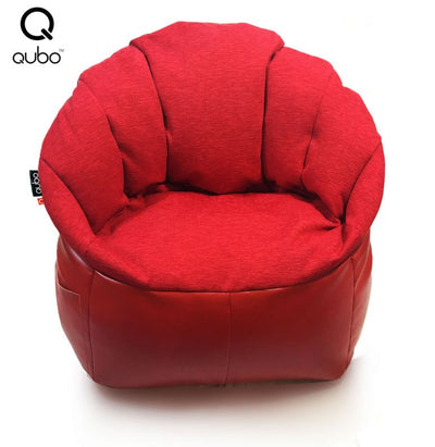 Qubo™ Shell Strawberry SKIN FIT sėdmaišis