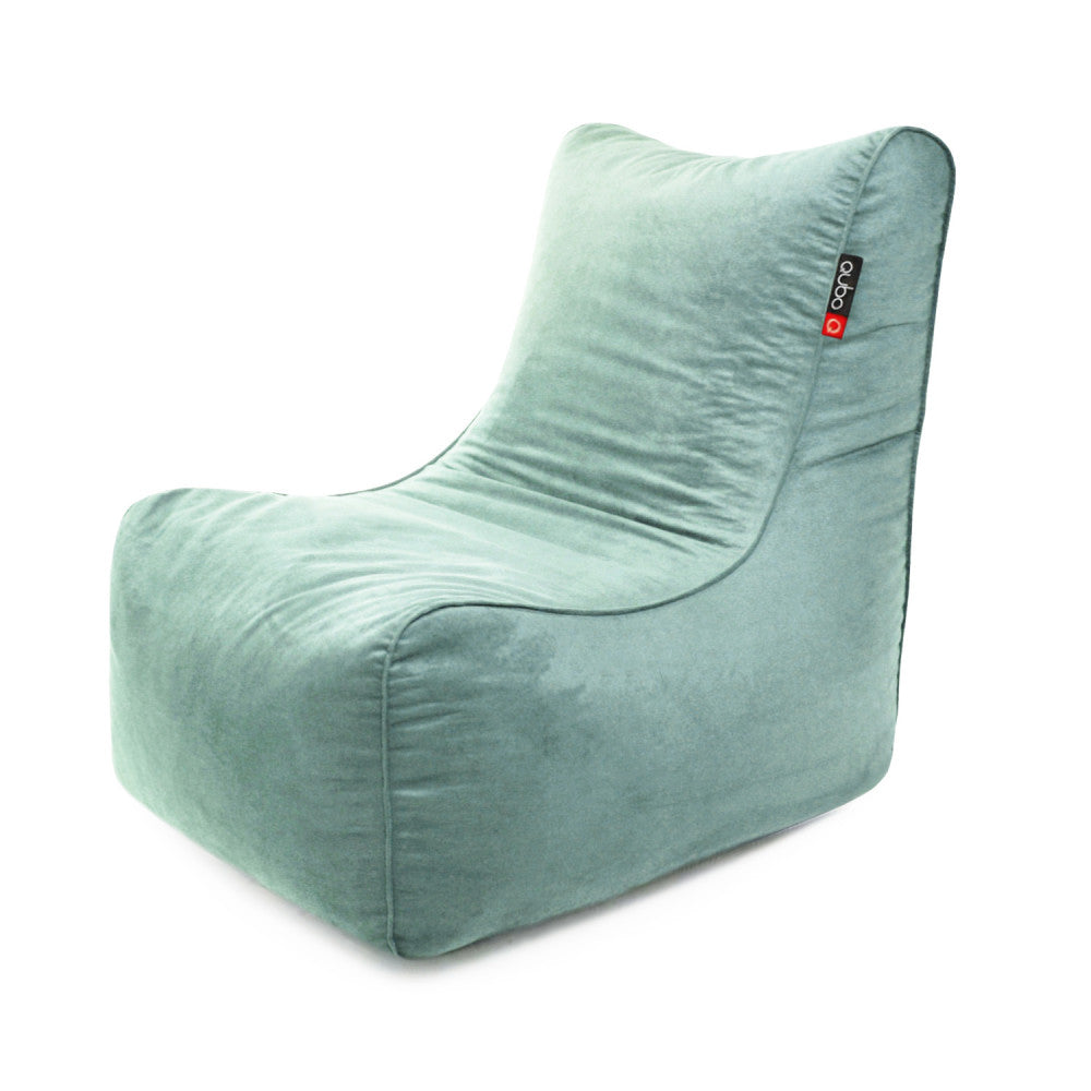 Qubo™ Noa Mint VELVET FIT sėdmaišis
